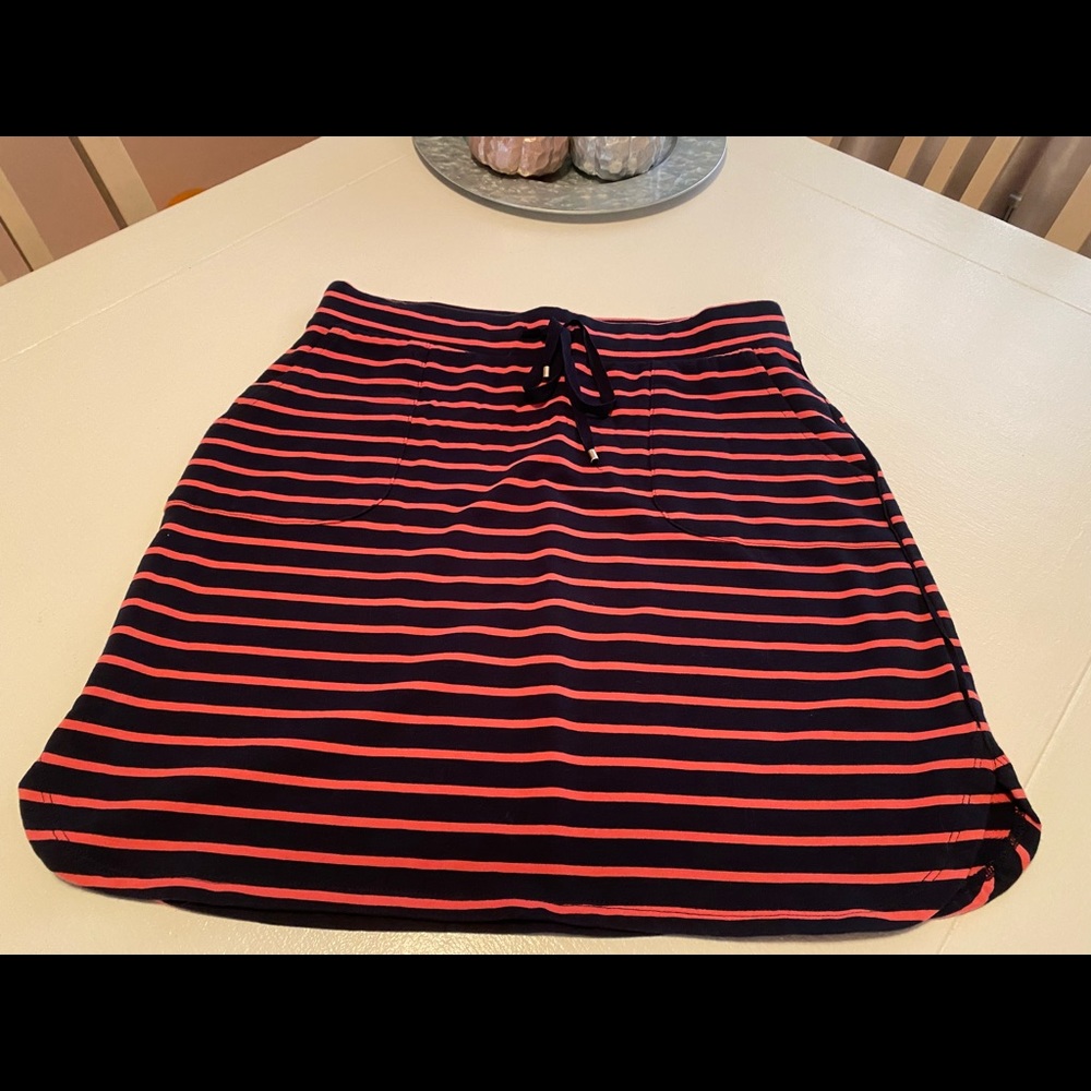 Dakini striped mini skirt